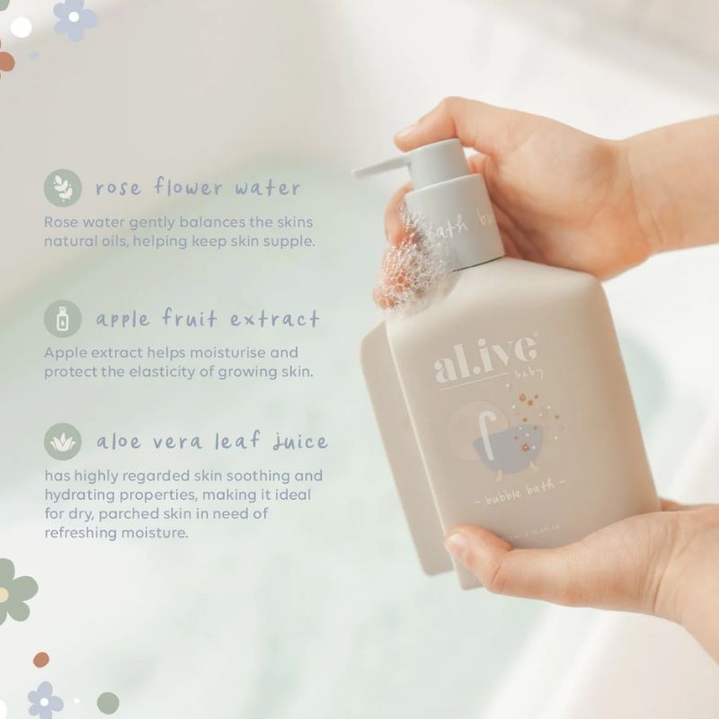 Baby Bubble Bath Wash | Alive Baby | Wishing You Well Gifts
