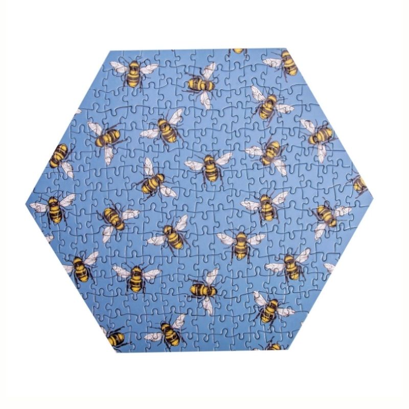 Bee Hexagon Jigsaw