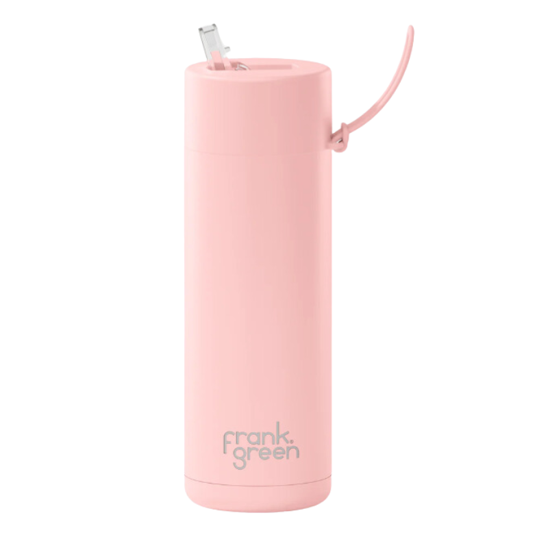 Sustainable Frank Green drink bottle with sleek minimalist design, BPA-free and reusable