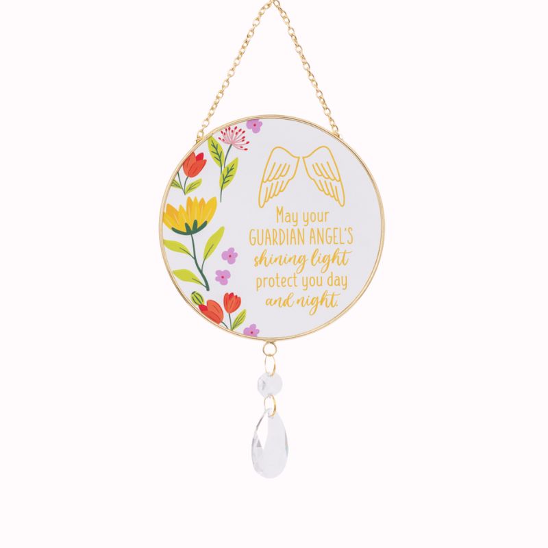 Glass Suncatcher // Guardian Angel