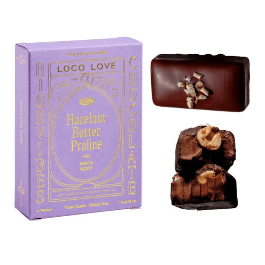Loco Love | Hazelnut Butter Praline 70g  (V, GF, DF)