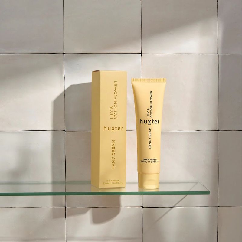 Lily & Cotton Flower Hand Cream | Huxter 100ml