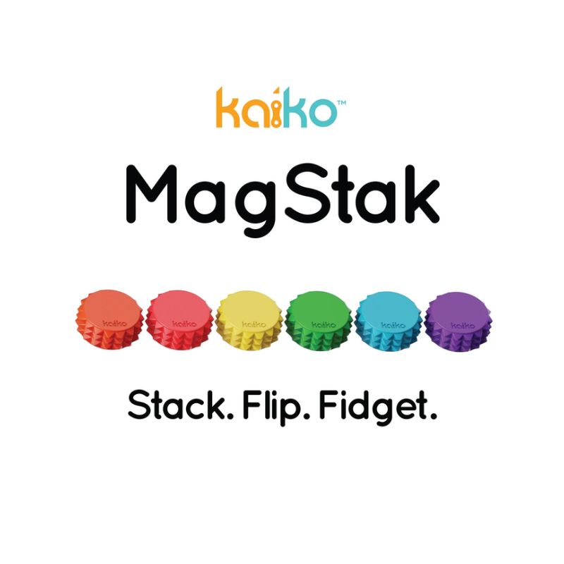 MagStak Core | Textured Fidget- Rainbow
