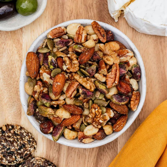Maple & Pink Lake Salt Roasted Nuts (GF, V & DF)