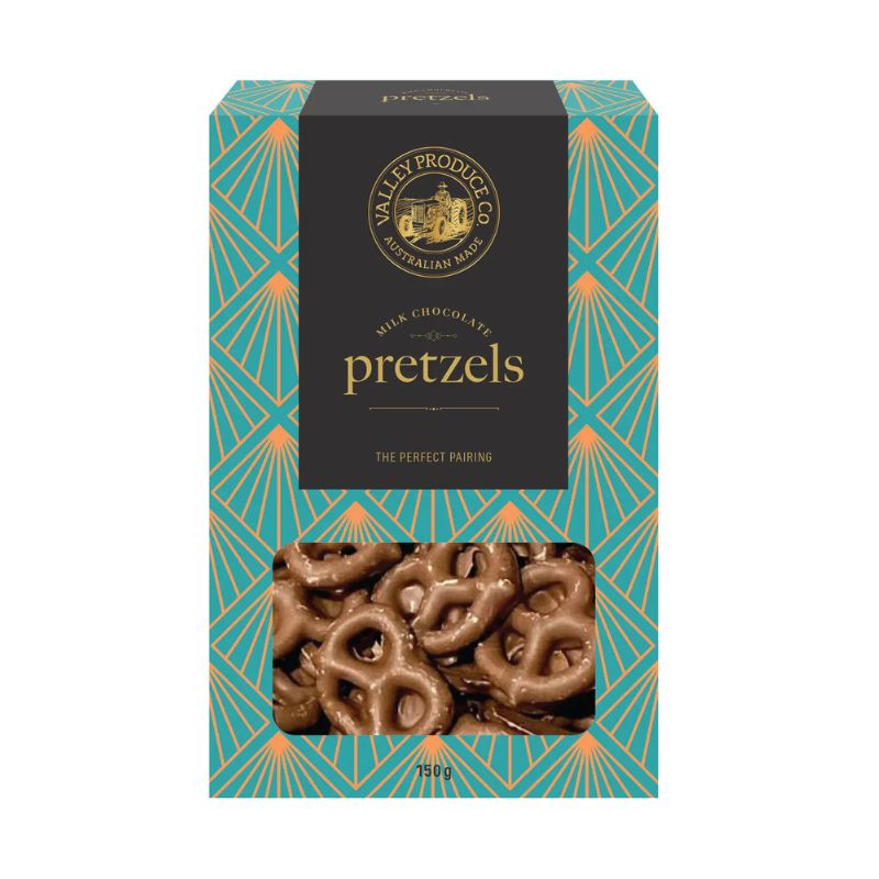 Milk Chocolate Pretzels 150g