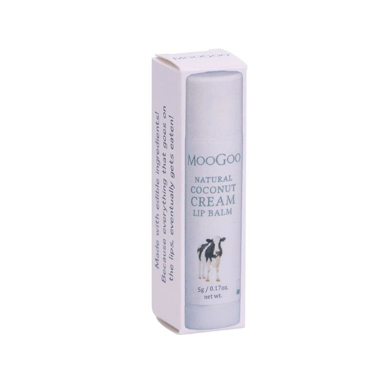 MooGoo Edible Lip Balm 5g – Natural Coconut Cream