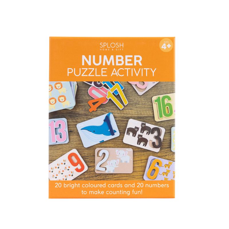 Montessori number flashcards with animals for toddler counting and early math learning