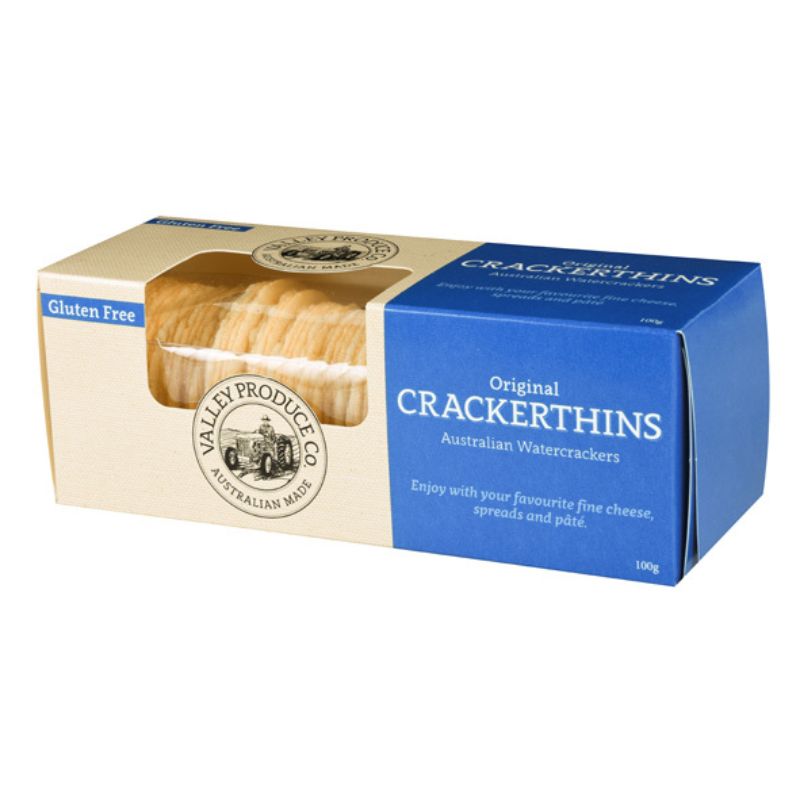 Original Cracker Thins 100g (GF)