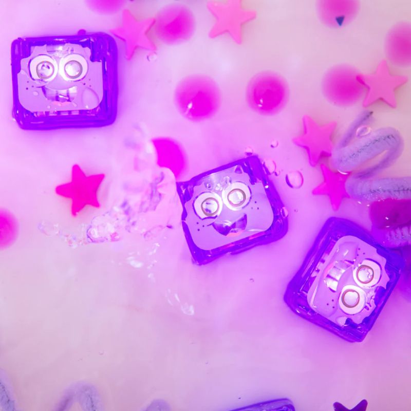 Glo Pals PURPLE Light Up Bath | Jelly Stone