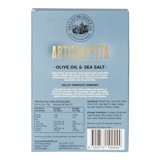 Artisian Pita | Olive Oil & Sea Salt