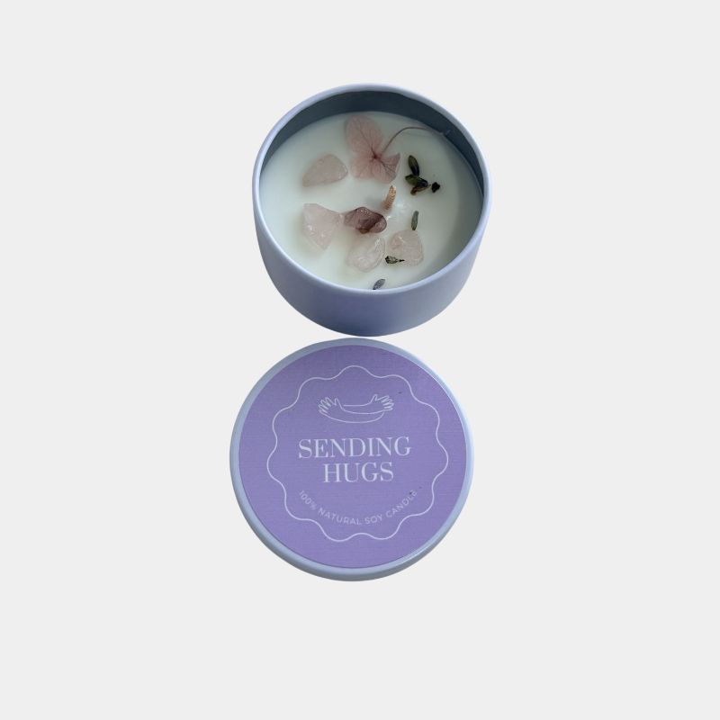 Sending Hugs Mini Soy Candle