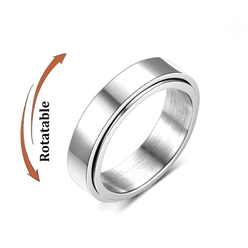 Spinner rings | Black or Silver