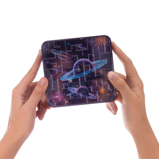Navigate the ball through planets and stars in this fun space puzzle challenge.