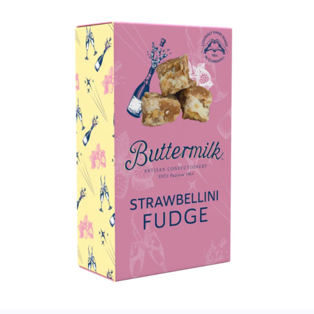 Strawbellini Fudge Box 100g
