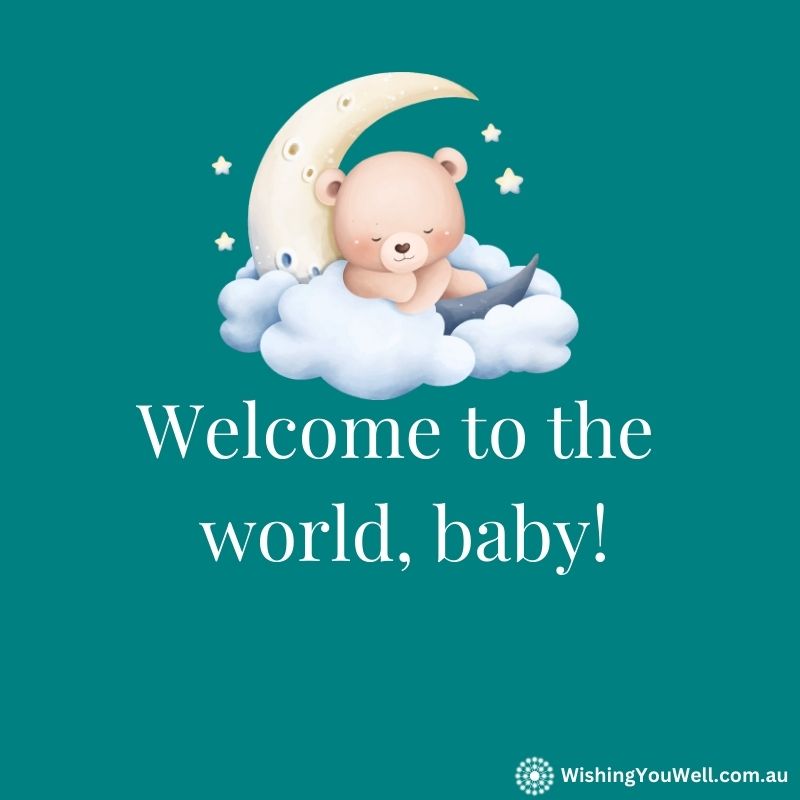 Complimentary gift card | Welcome to the world, Baby!