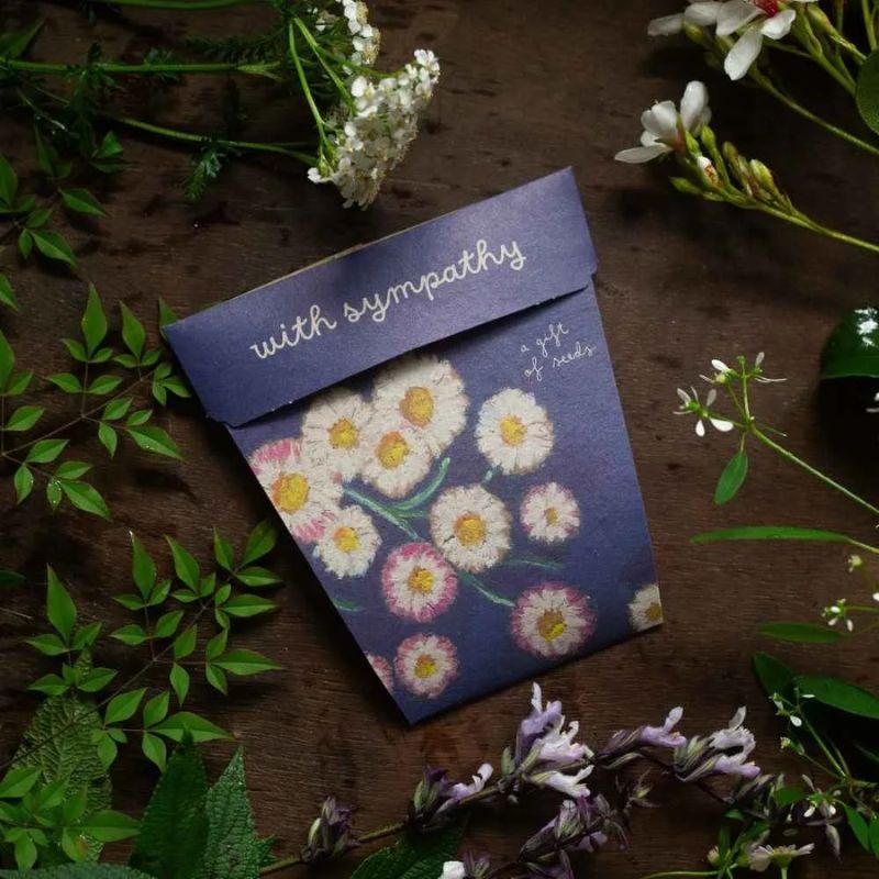 With Sympathy Gift of seeds