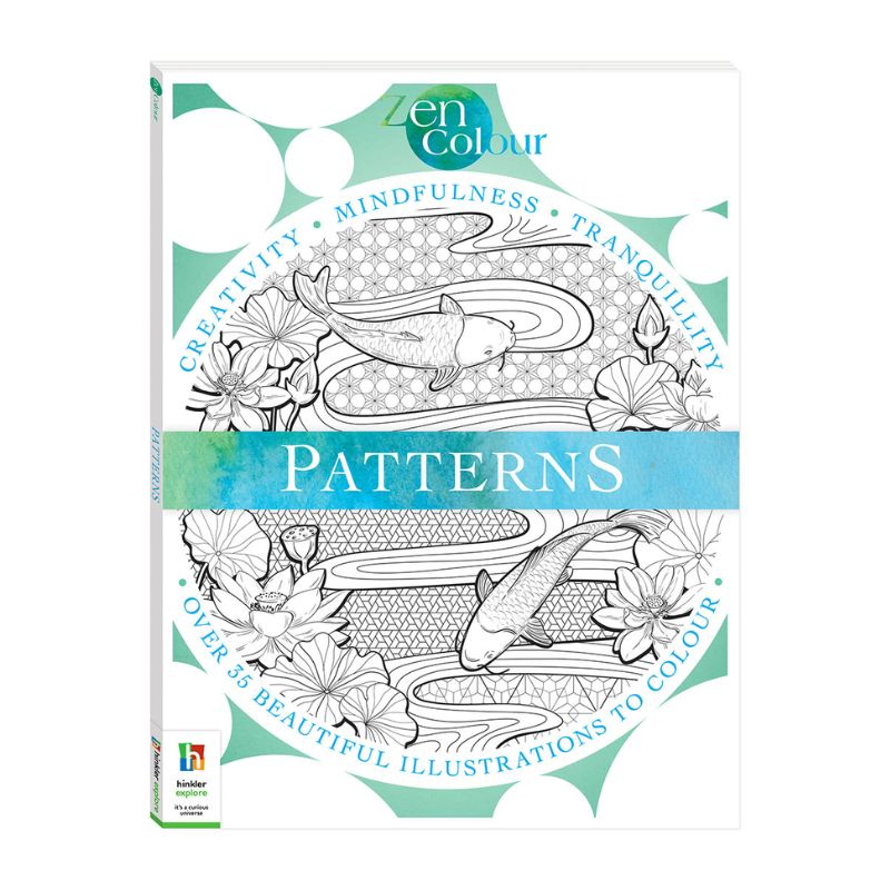 Patterns | Calming Colouring Book