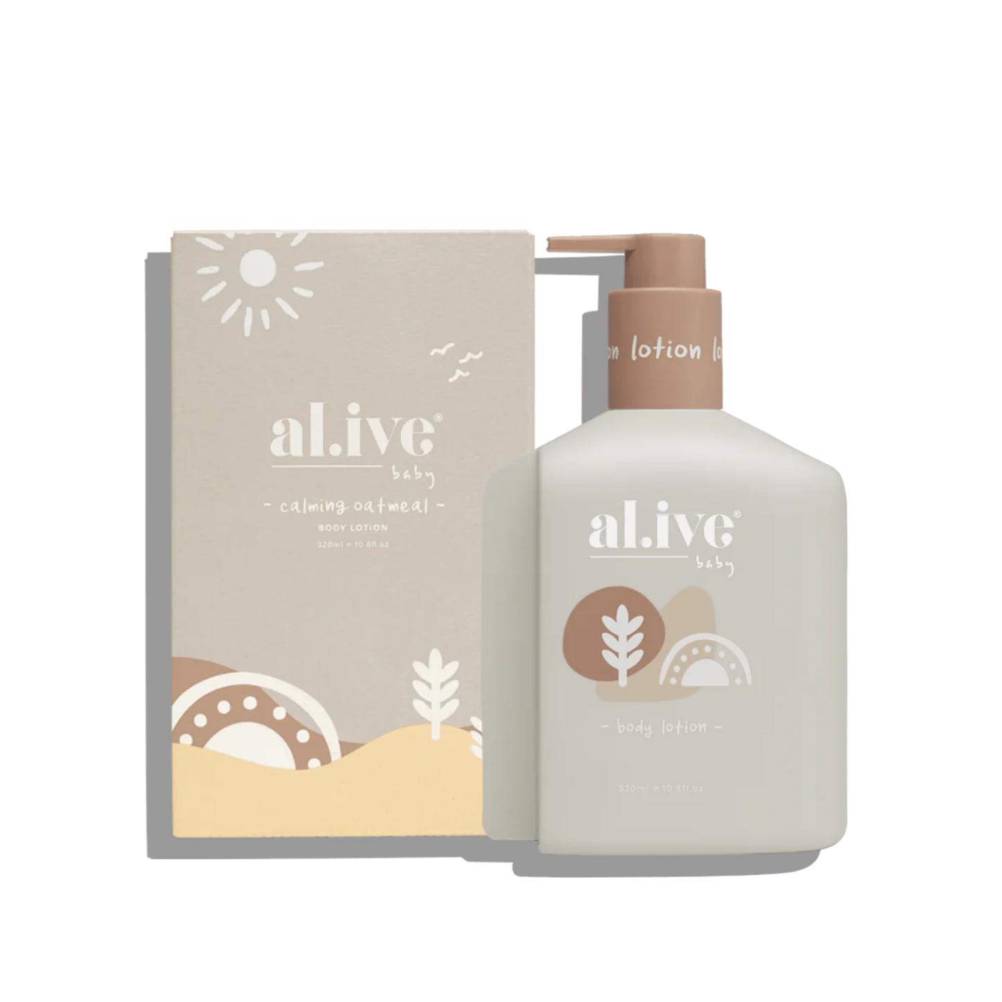 Calming Oatmeal Hair & Body Wash | Al.Ive Baby