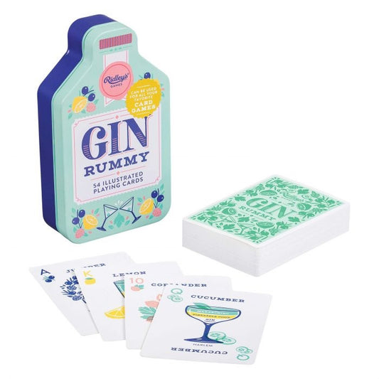 Gin Rummy playing cards