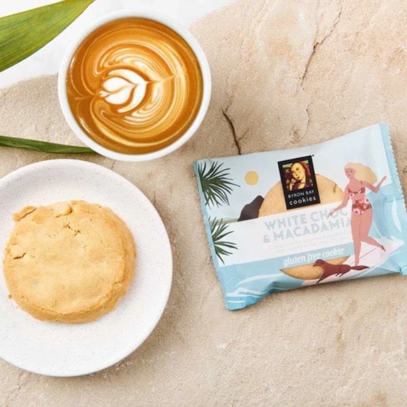 White Choc Macadamia cookie (GF)
