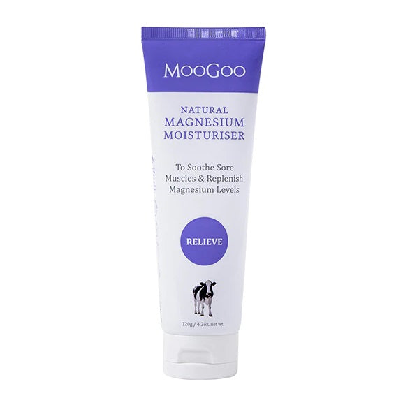 Natural Magnesium Moisturiser 120g // Moo Goo