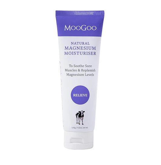 Natural Magnesium Moisturiser 120g  // Moo Goo