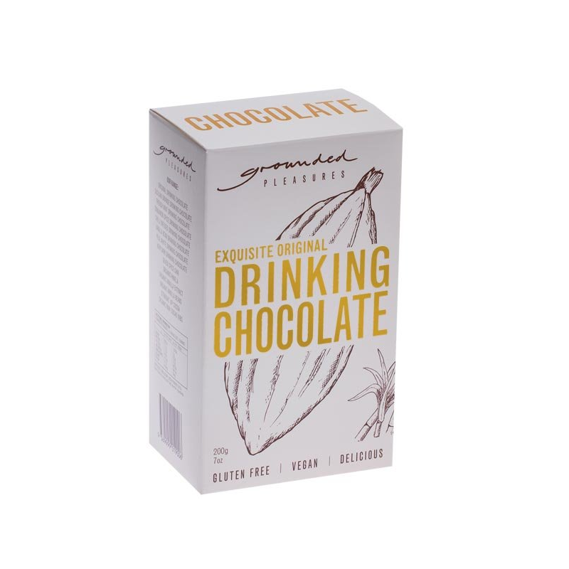 Vegan & Gluten Free Drinking Chocolate - Grounded Pleasures | | Wishing You Well Gifts & Care Packages