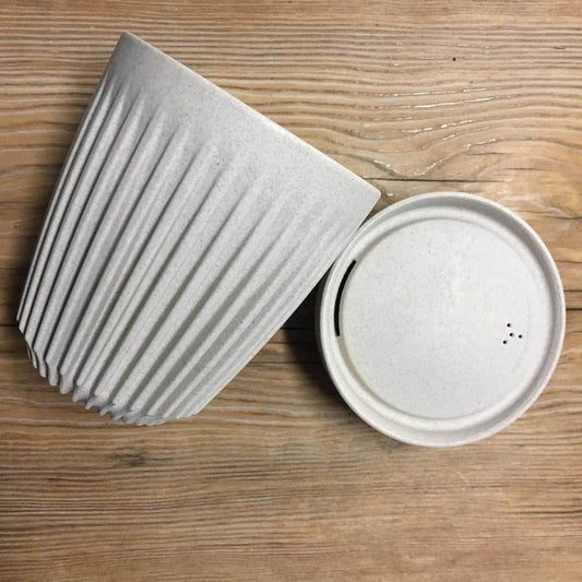 Huskee coffee cup, sustainable and reusable cup | Wishing You Well gift boxes.