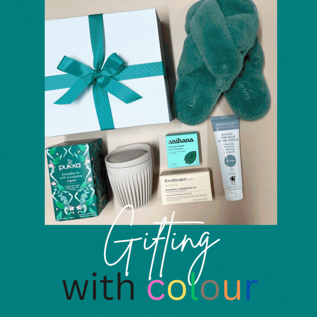 Use the power of colour for your gift