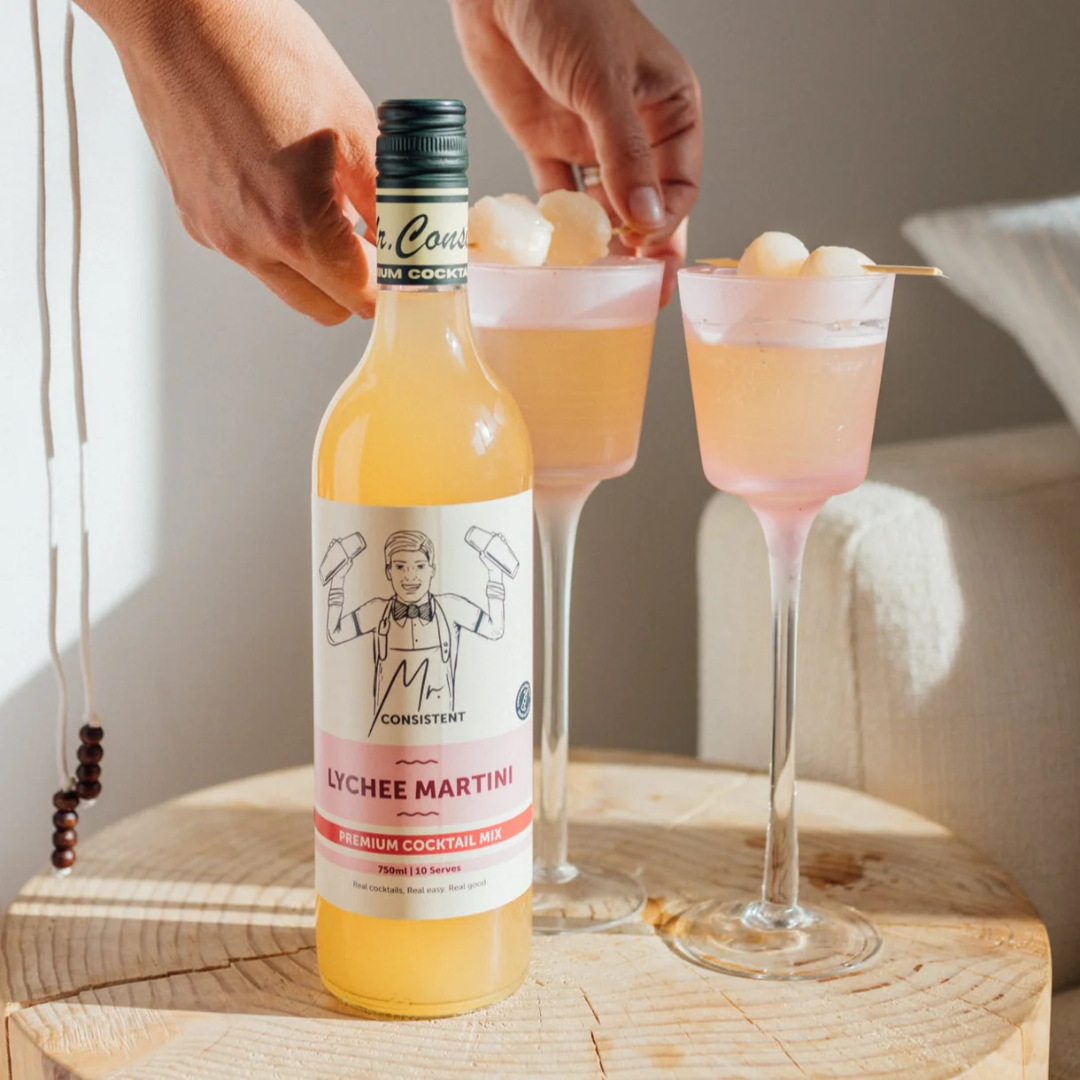 Shaken Not Stirred Gift Box (Lychee Martini) - (GF)