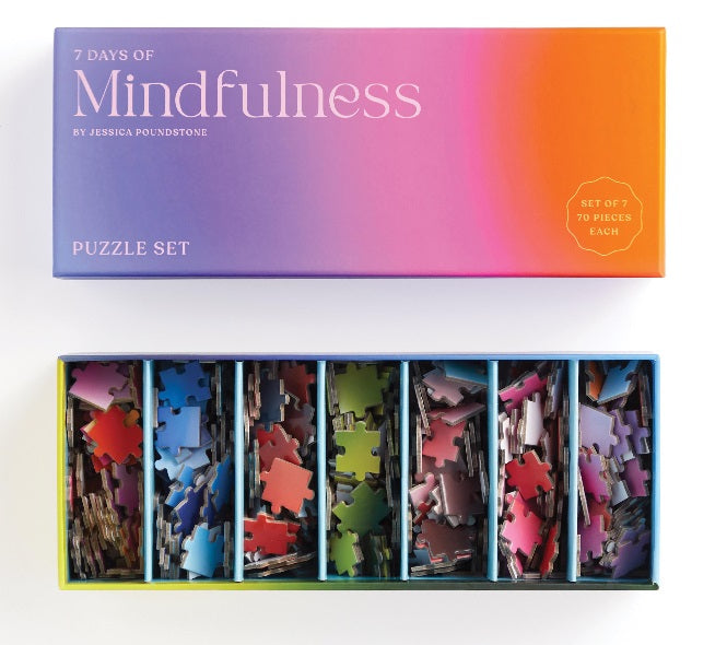 7 Days Mindfulness Puzzle Set | 70 Pieces Jigsaw | Wishing You Well Gifts