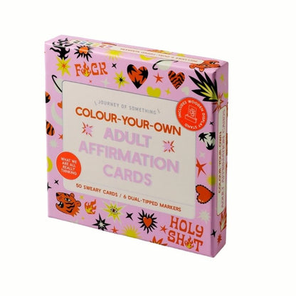 Colour Your Own Affirmation Cards (ADULT)