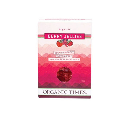 Berry Jellies (GF) (vegan) | Organic Times | Wishing You Well