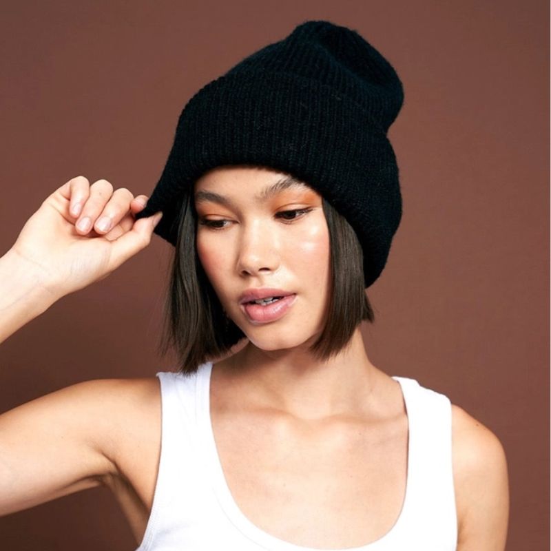 Black Beanie