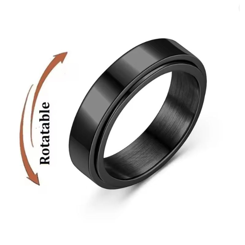 Spinner rings | Black or Silver