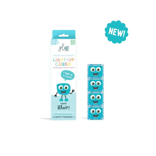 Glo Pals BLUE Light Up Bath | Jelly Stone