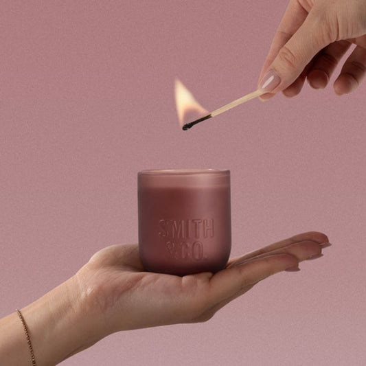 80g Candle Smith & Co | Blush Rose & Blackberry