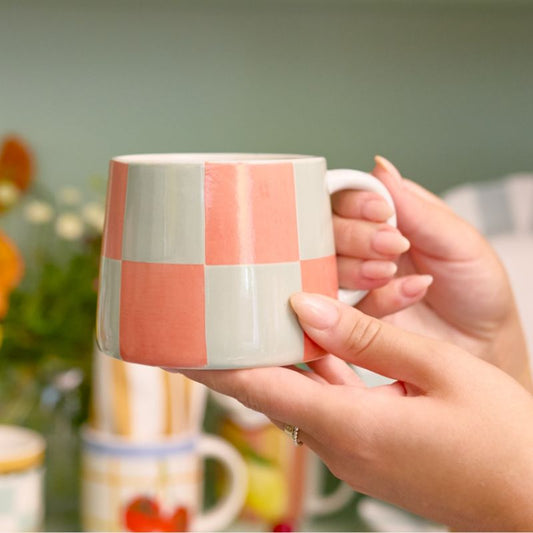 Carnevale Mug 320ml CHECKERS