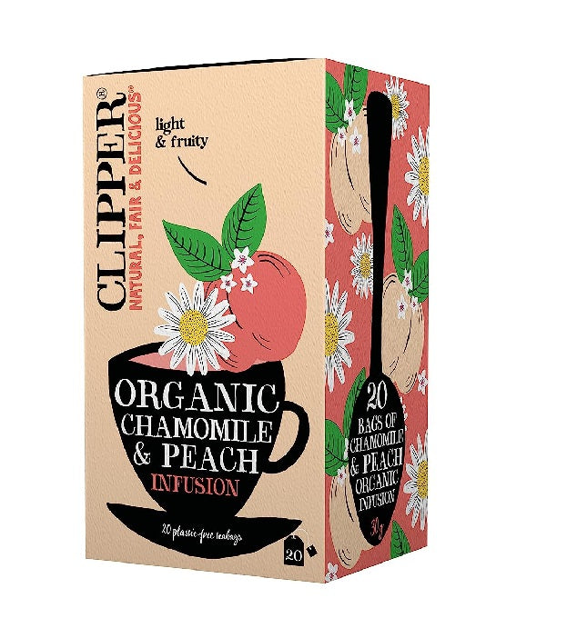 Clipper Organic Tea // Chamomile & Peach Infusion