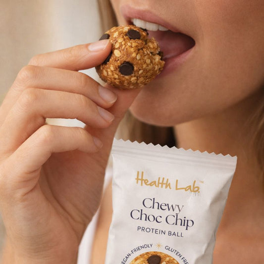 Chewy Choc Chip Protein Ball | Health Lab