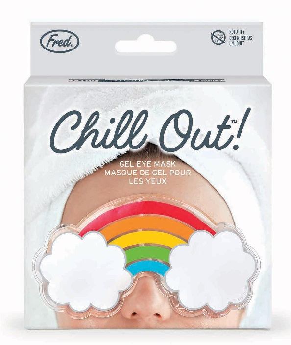 Chill Out Rainbow |Gel Eye Mask| Wishing You Well Gifts
