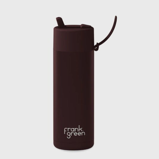 Frank Green Reusable Drink Bottle | 595mL | Chocolate