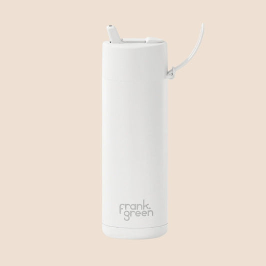 Frank Green Reusable Drink Bottle | 595mL | Cloud