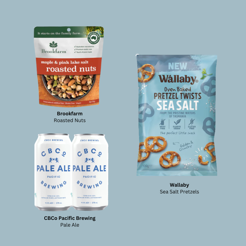 Coastal Crunch Gift Box | Gifts for him – Wishing you well