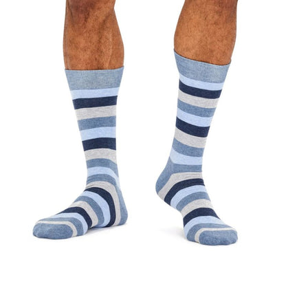 Crew Cotton Socks | Multi Stripe 7-11