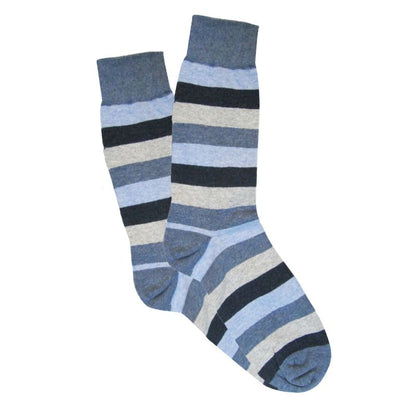 Crew Cotton Socks | Multi Stripe 7-11