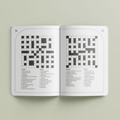 Prestige Crossword Puzzle Book – 130+ Crosswords for Mindful Brain Training