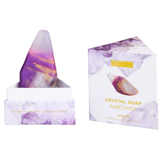 Amethyst // Crystal Soap