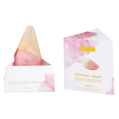 Rose Quartz // Crystal Soap