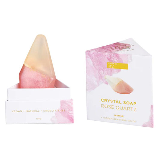 Rose Quartz // Crystal Soap